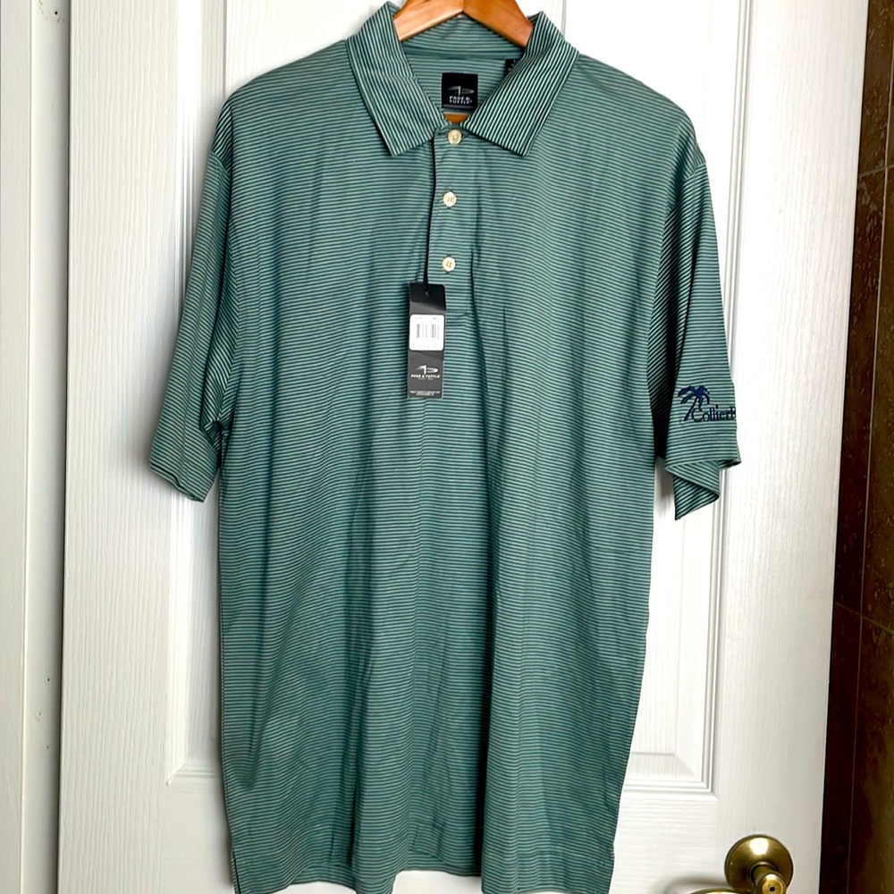 NWT - Page and Tuttle, Cotton Golf Polo